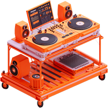Иконка аренды DJ-оборудования